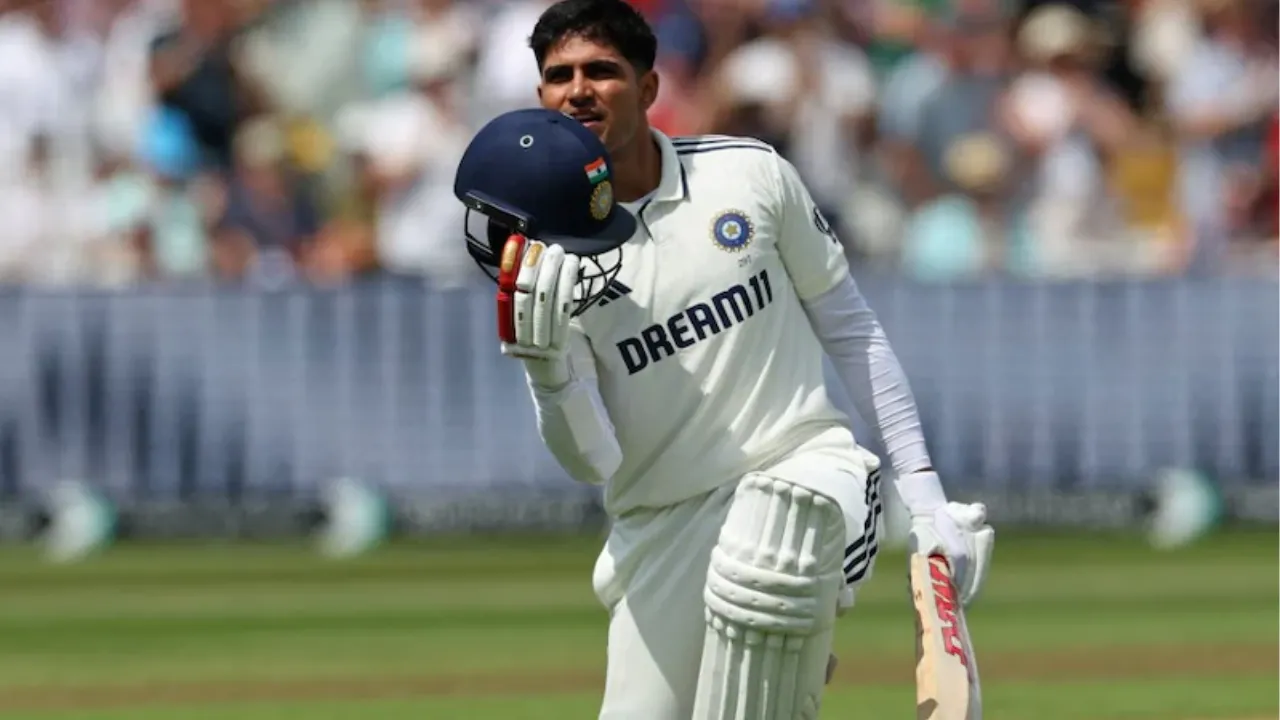 Shubman Gill's roaring celebration after 1st Test double ton 